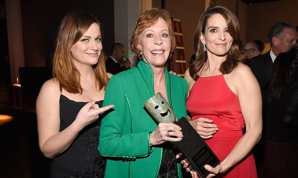 Carol Burnett smiling, reflecting on her mentorship with Lucille Ball